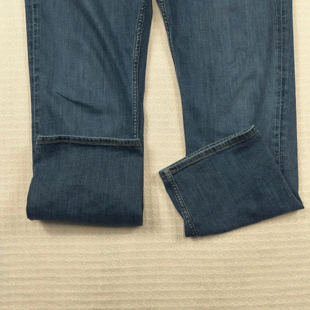 Banana Republic Mens Slim Fit Stretch Denim Blue‎ Jeans 36W 30L Medium Wash 636